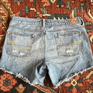 AE Distressed Denim Shorts